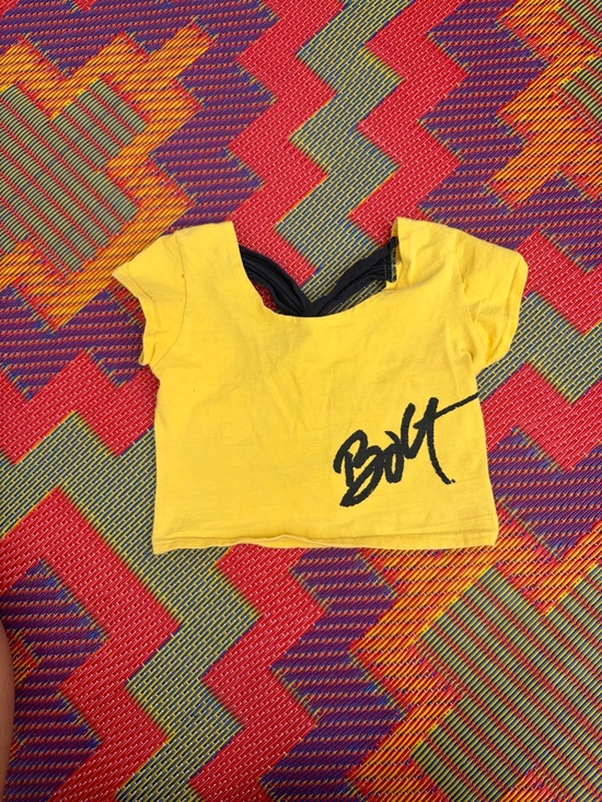 bolt Tops - Vintage Bolt crop top with open back